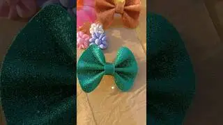 DIY glitter paper bow#youtubeshorts #viral #shorts #viralshorts
