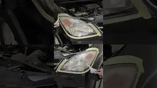Nano Coating / Nano Burn Coating Headlamp Avanza #nanocoating #nanoburncoating #polesheadlamp