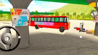 😱 OMG! New Indian Sleeper Bus Driving Challenge | Bus Game