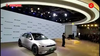 Shahrukh Khan at the launch of Hyundai Ioniq 5 at Auto Expo 2023 #srk #autoexpo2023 #hyundai #ioniq