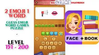 2 Emoji 1 Word Level 151 - 200 Walkthrough