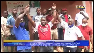 Indigenes of Obagie N'Evbosa pass vote of confidence in Okaeghele, Emmanuel Aigbedo