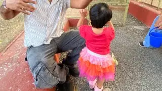 Play date with feathered friends &hellip;#cute #baby #funny #love #outing 