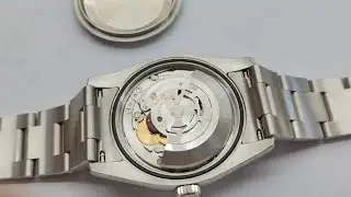ROLEX watch CAL.3135 movement cleaning, oil lubrication & maintenance, regular inspection status