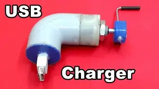 How to Make a DC Motor Powered USB Mobile Charger at Home