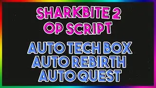 Roblox NEW SharkBite 2 Script Exploit GUI (Pastebin 2022)