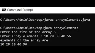 #arrays in java #declaration and initialization if java arrays #1D and 2D java arrays