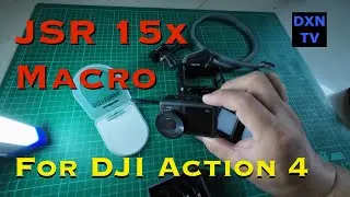 JSR 15x Macro lens for DJI Action 4 - Most useless accessory purchased, adds nothing but distortion