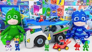 PJ Masks : 99 min Compilation - Satisfying Unboxing Power Heroes Hero Big Car Playset (ASMR)