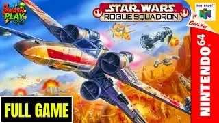 Star Wars Rogue Squadron N64 Full Game Walkthrough / Longplay Nintendo 64