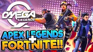 OMEGA LEGENDS | Apex Legends + Fortnite?!? Early Access Gameplay