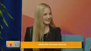 TV ZONA PLUS, deo emisije Danas - SREMČEVIM STOPAMA KROZ NIŠ