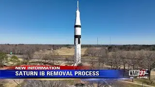 Saturn IB Rocket Removal