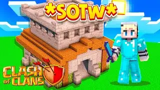 DAY 1 OF CLASH OF CLANS IN MINECRAFT!!! (SOTW) | TechnoClash | Minecraft Clash