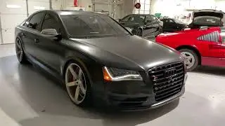 AUDI S8 on 22&rdquo; VOSSEN CV3 APR STAGE 1 TUNE