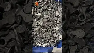 Aluminum die casting, miniature cylinder spindles #fpy  #diecasting  #aluminum  #oem  #factory