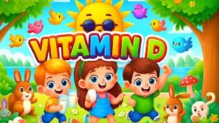 Vitamin D Song for Kids | Sunshine, Strong Bones & Happy Health | Fun Educational Rhyme