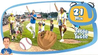 Baseball! Pogie visits the Madison Mallards! | Kids show | Educational Entertainment for Children