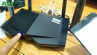 Unboxing, review dan setting tenda AC6 Wireless Router AC1200