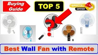 Best Wall Fan with Remote in India 2026 | सबसे अच्छा रिमोट के साथ वॉल फैन