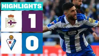 RC DEPORTIVO 1 - 0 SD EIBAR | RESUMEN LALIGA HYPERMOTION
