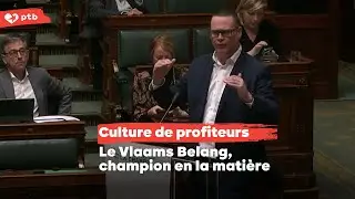 Culture de profiteurs : le Vlaams Belang champion
