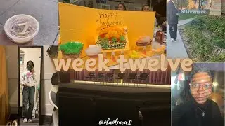 BUSY WEEK IN MY LIFE: Exams and A LOT of studying || University of St. Thomas MN Vlog 12 🤎🤍