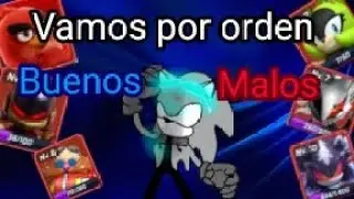 Del peor al mejor personaje contendiente de sonic forces speed battle (a mi opinión)
