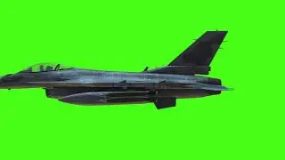 [ 3D ]Flying Plane On Green Screen After Effects