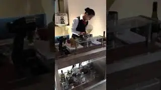 Emirates first class lounge | #dance #hotel #lounge #food #bartender #drinks #mumbai #viral #shorts