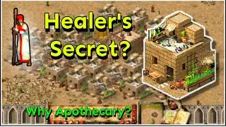 Healer's Secret😱 | Apothecary Useful or not? | Stronghold Crusader