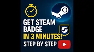 How to Earn a Steam Badge for Publishing a Video in 3 Minutes? Step by Step! Post a video.
