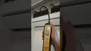 Digital AC Gas Leak Detection Tool ✅#SplitAC #ACService #ACRepair #HVACTools #HVACTechnician
