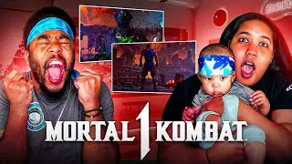 Mortal Kombat 1: Khaos Reigns &ndash; Official Noob Saibot Gameplay Trailer | Scruff Family REACTS!
