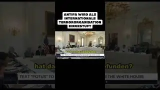 Die Antifa wird als internationale Terrororganisation eingestuft #antifa #trump