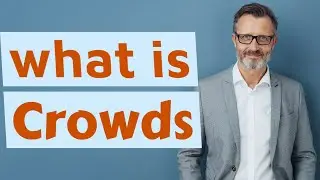 Crowds | Definition of crowds 📖 📖