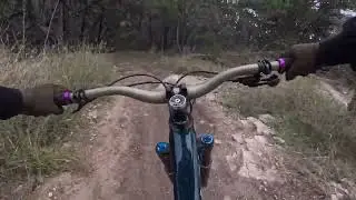 Spider mountain bike park (full top to bottom run) 