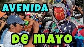 Avenida de Mayo Desentierro de la comparsa