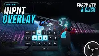 The EASIEST Keyboard and Mouse OBS Input Overlay | Single or 2 PC | 2026 Guide
