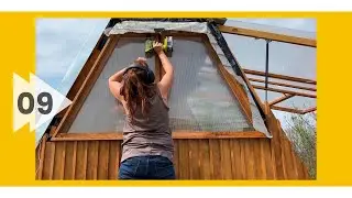 #9 TIMELAPSE- DIY A Frame Cabin Build TIMELAPSE: Spring updates