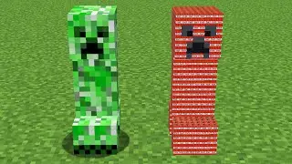 mini tnt creeper vs creeper