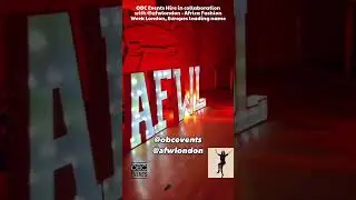 OBC Events Hire in collaboration with @afwlondon - Africa Fashion Week London, Europes leading name