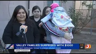 KTVK-TV 3 (IND) Phoenix - The Mint Cannabis - $1000 Check - Arizona's Family's