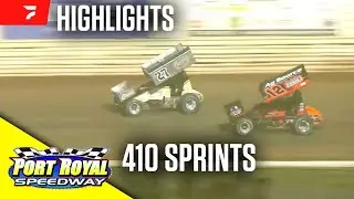 410 Sprints at Port Royal Speedway 8/30/25 | Highlights