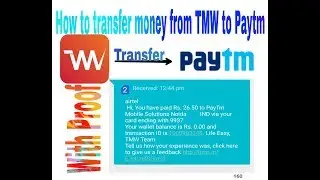 How to Transfer Money from ||TMW WALLET TO PAYTM||