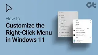 Как настроить контекстное меню в Windows 11