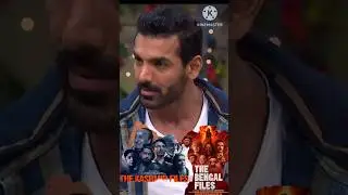 the Bengal files controversy with John Abraham and film director Vivek Agnihotri#friendzone