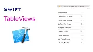 Swift Programming: Displaying Data in TableView