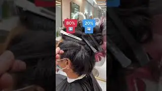 80/20 Hairstyle #shorts