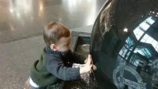 Spinning the granite globe